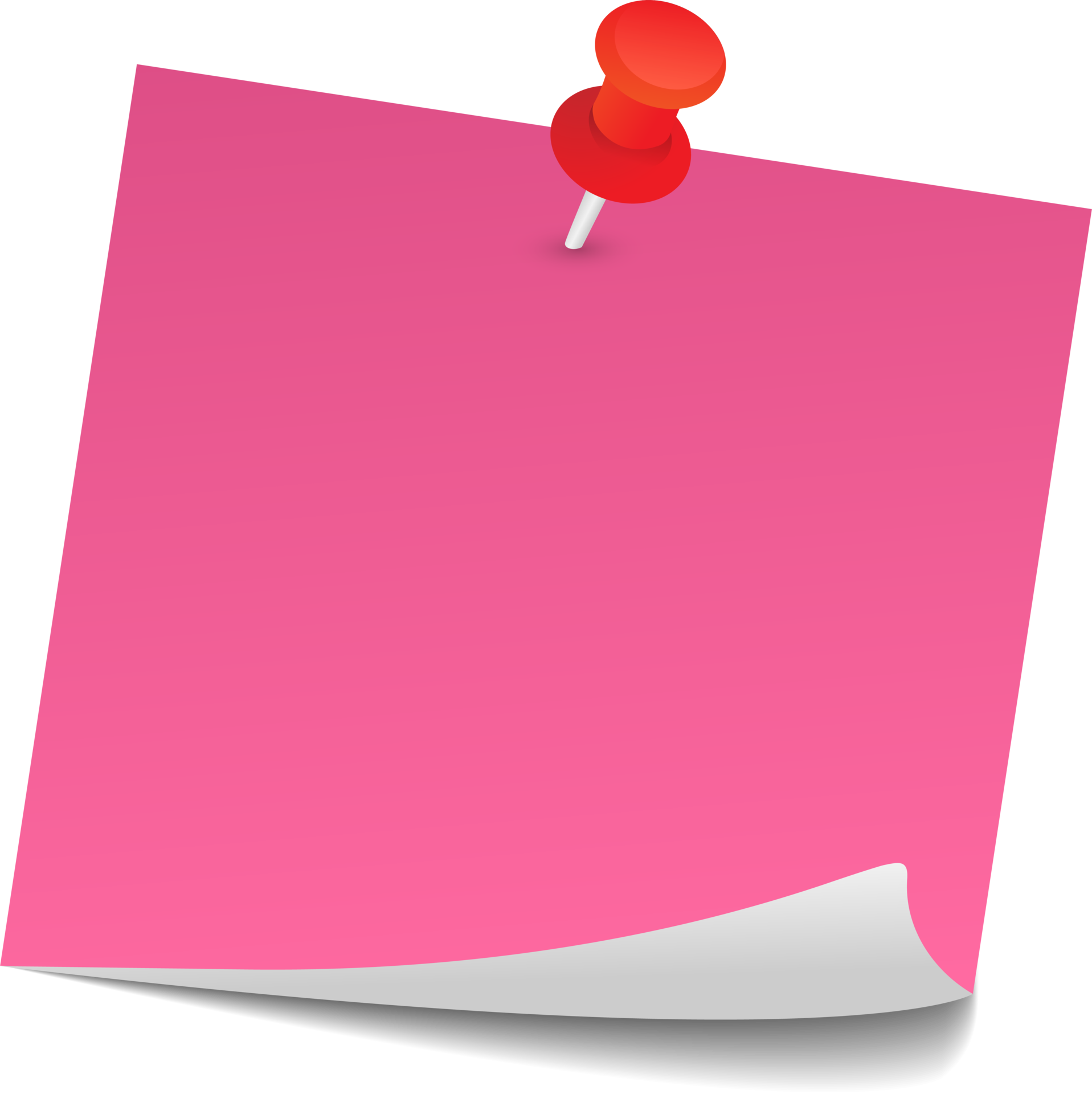 Blank Post It Note (PNG Transparent)