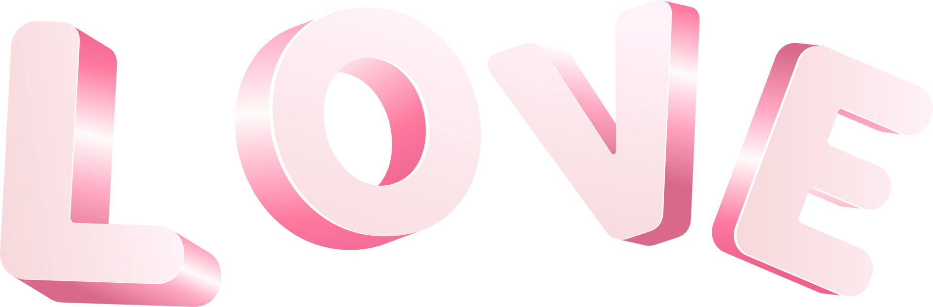 Amore Parola Nel 3d Grassetto Stile 13869693 PNG some-more-kanji