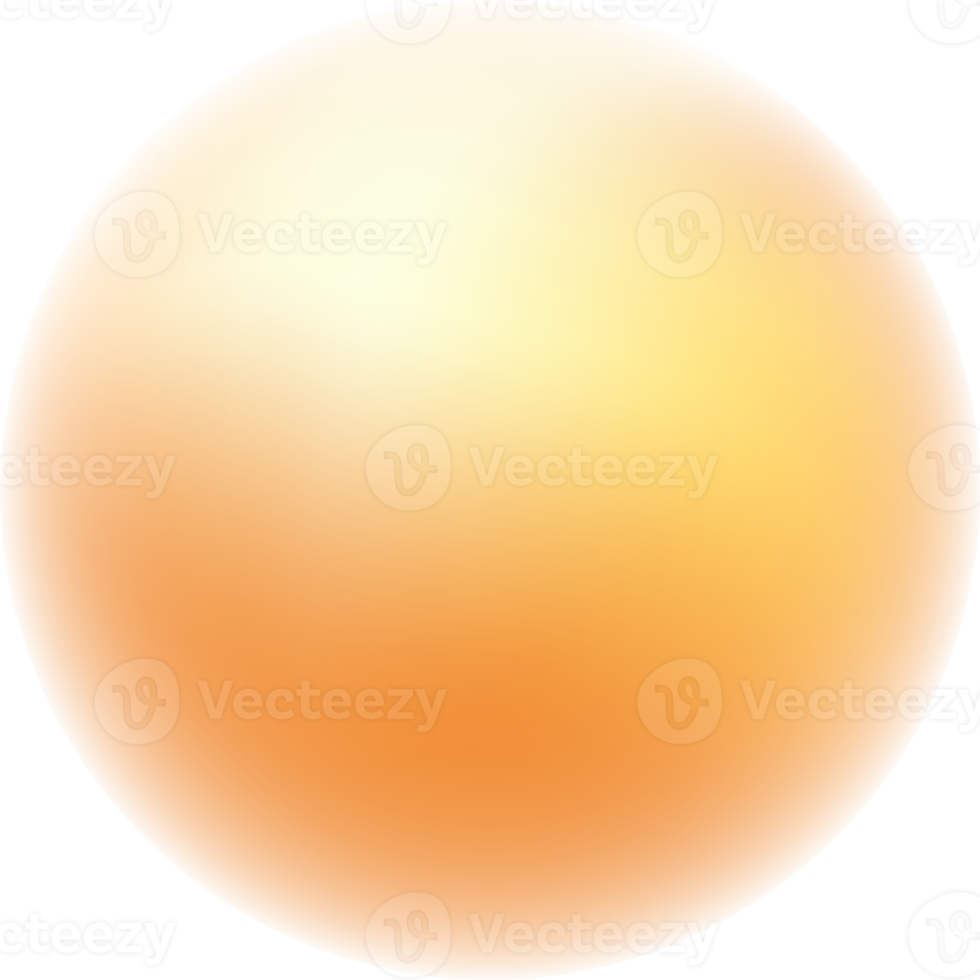 Soft Blur Circle Illustration png