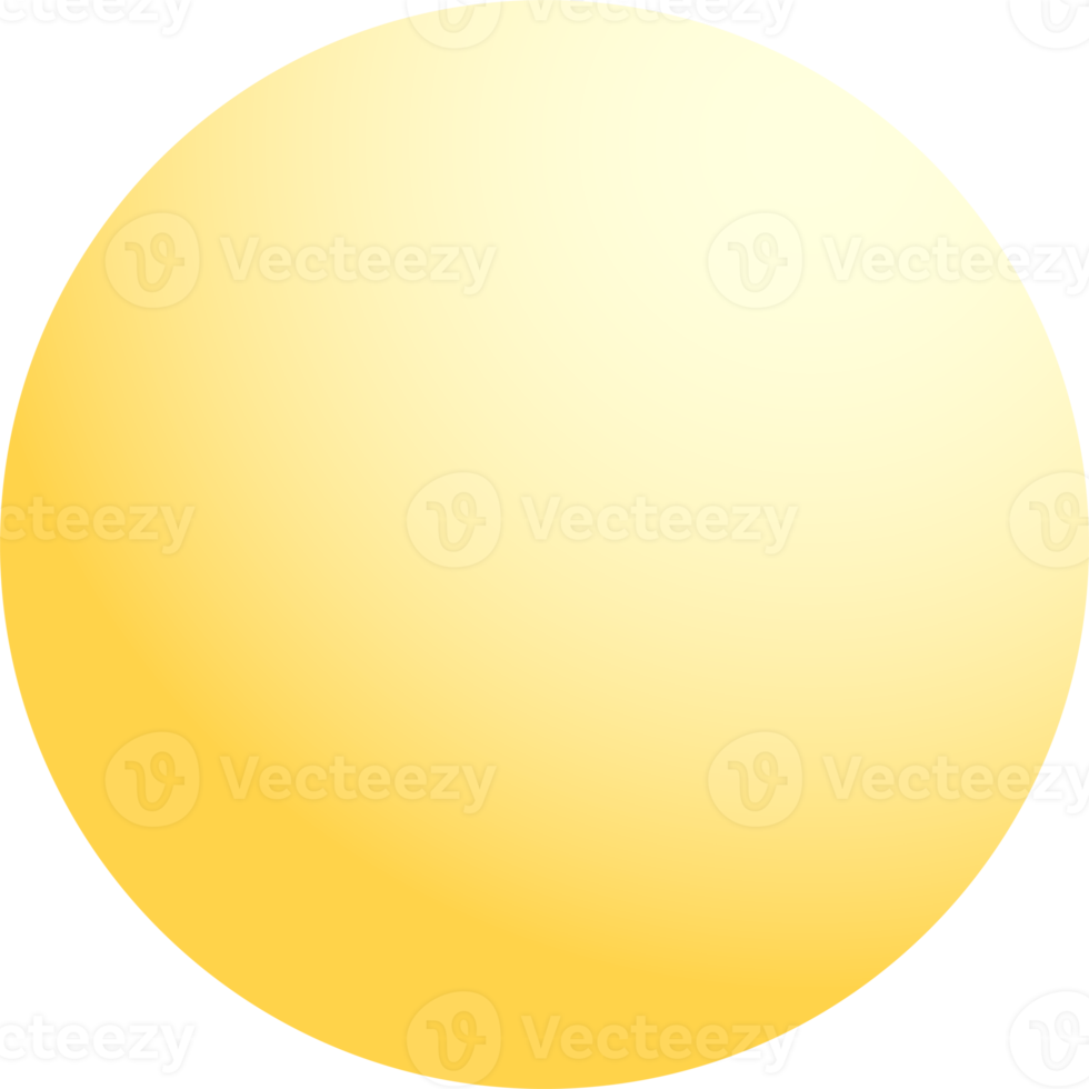 Circle Sun Yellow png