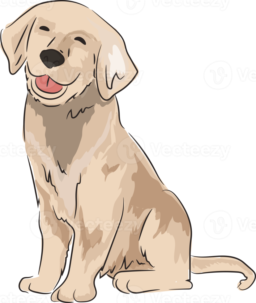 schattig hond puppy tekenfilm png