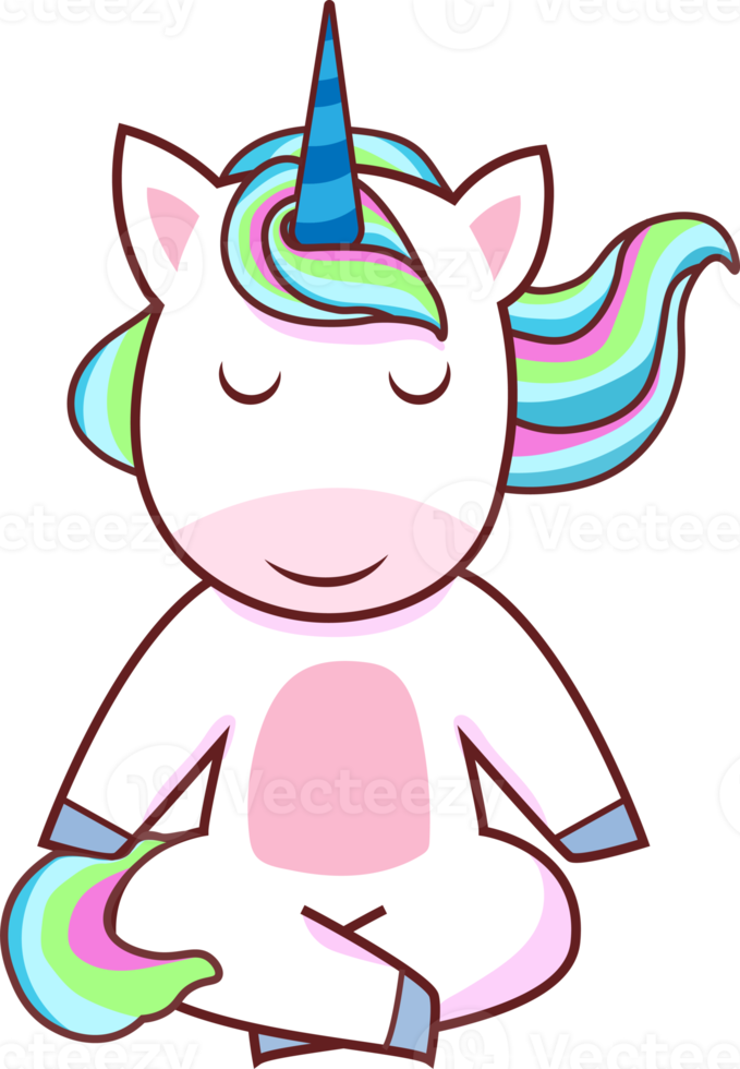 Cute Unicorn Cartoon png