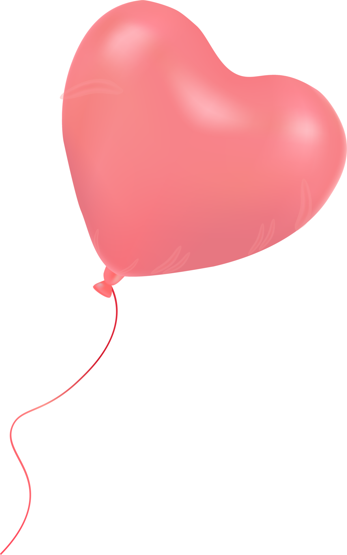 Pink Heart Balloon Illustration 13869802 PNG