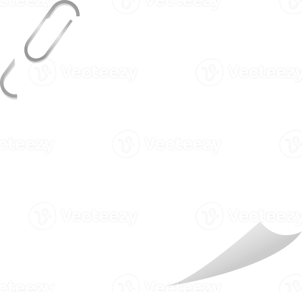 papel de lembrete de nota em branco png