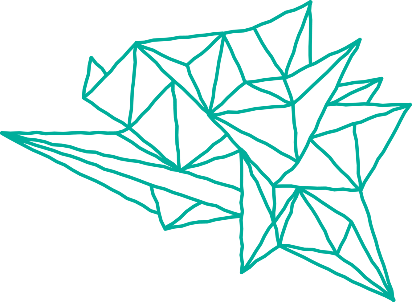Geometric Abstract Shape Illustration Decor Graphic png