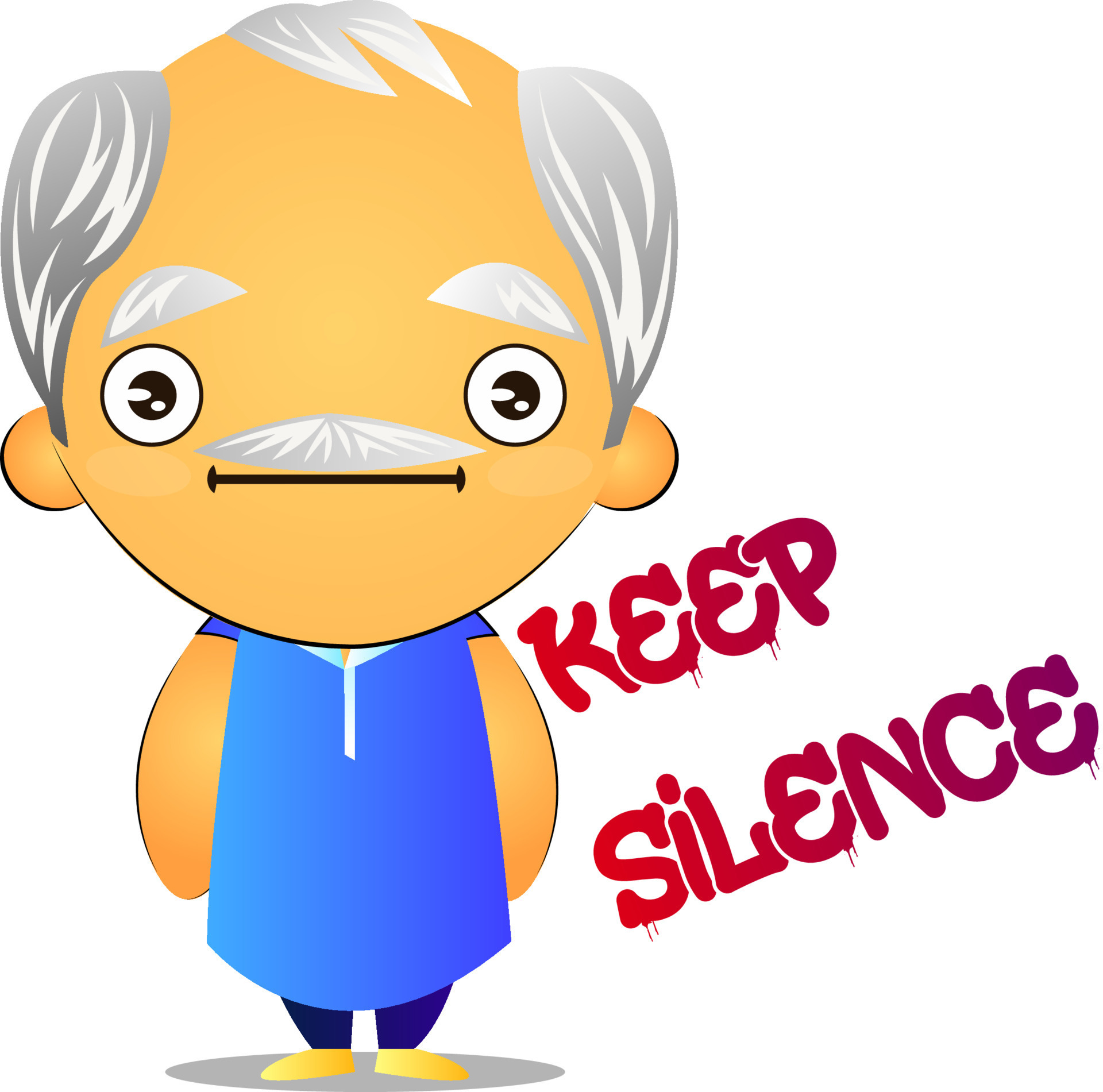 Silent old man, illustration, vector on white background. 13872578 Vector Art at Vecteezy Silent old man, illustration, vector on white background. 13872578 Vector Art at Vecteezy