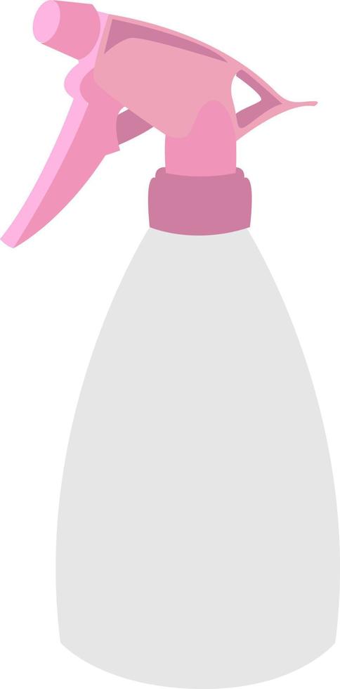 Spray bottle, illustration, vector on white background.