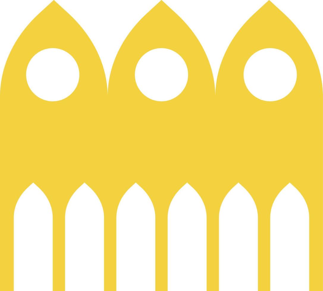 Islamic monument, illustration, vector, on a white background. vector