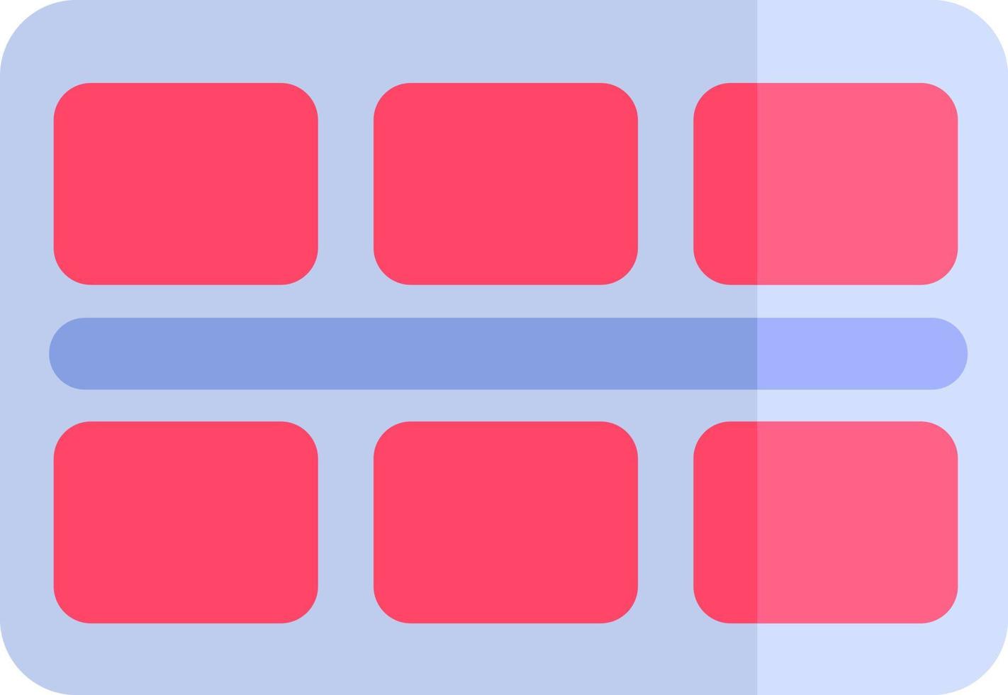 Pink watercolor palette, illustration, vector, on a white background. vector