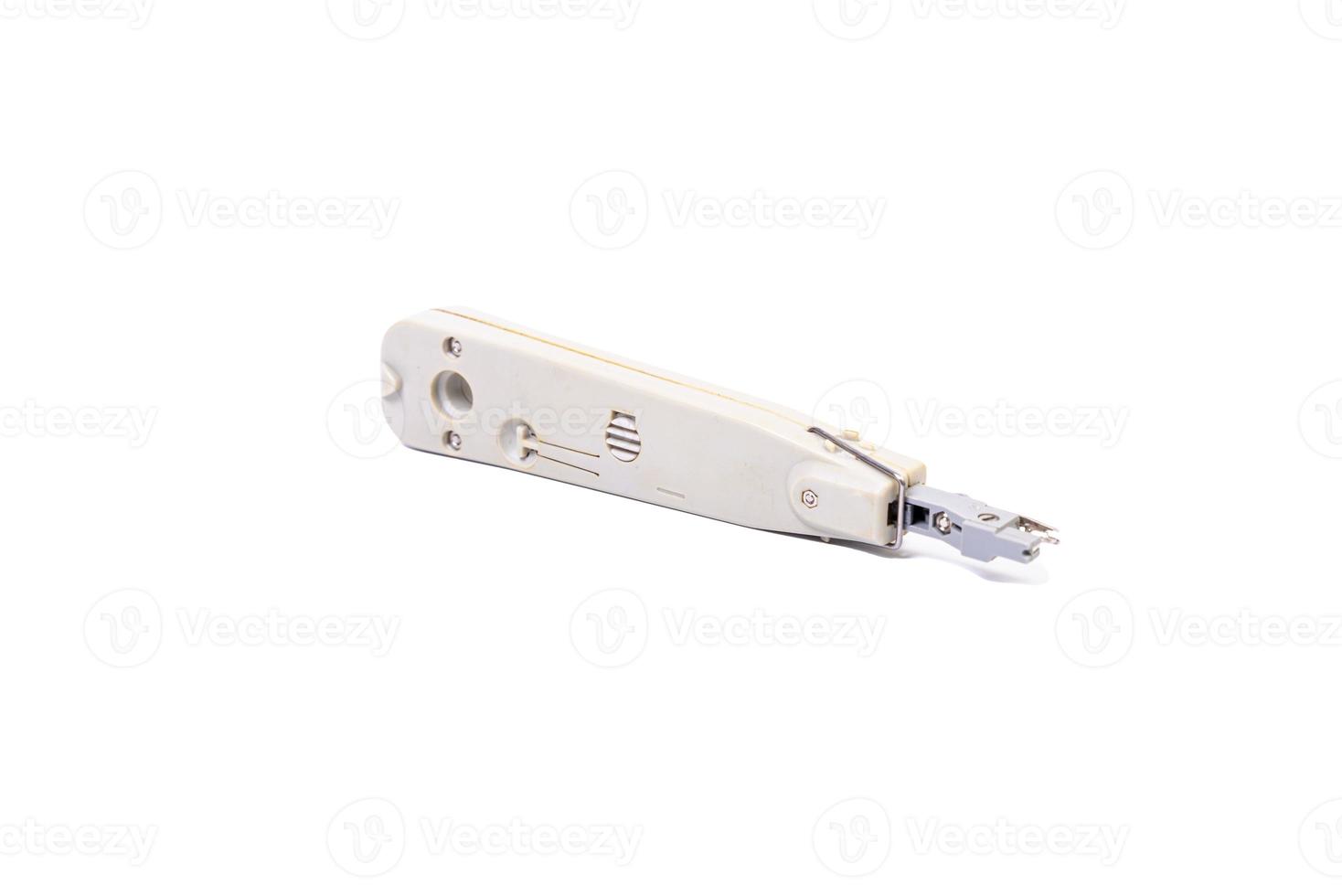 crimp tool for crimping of the round terminals photo