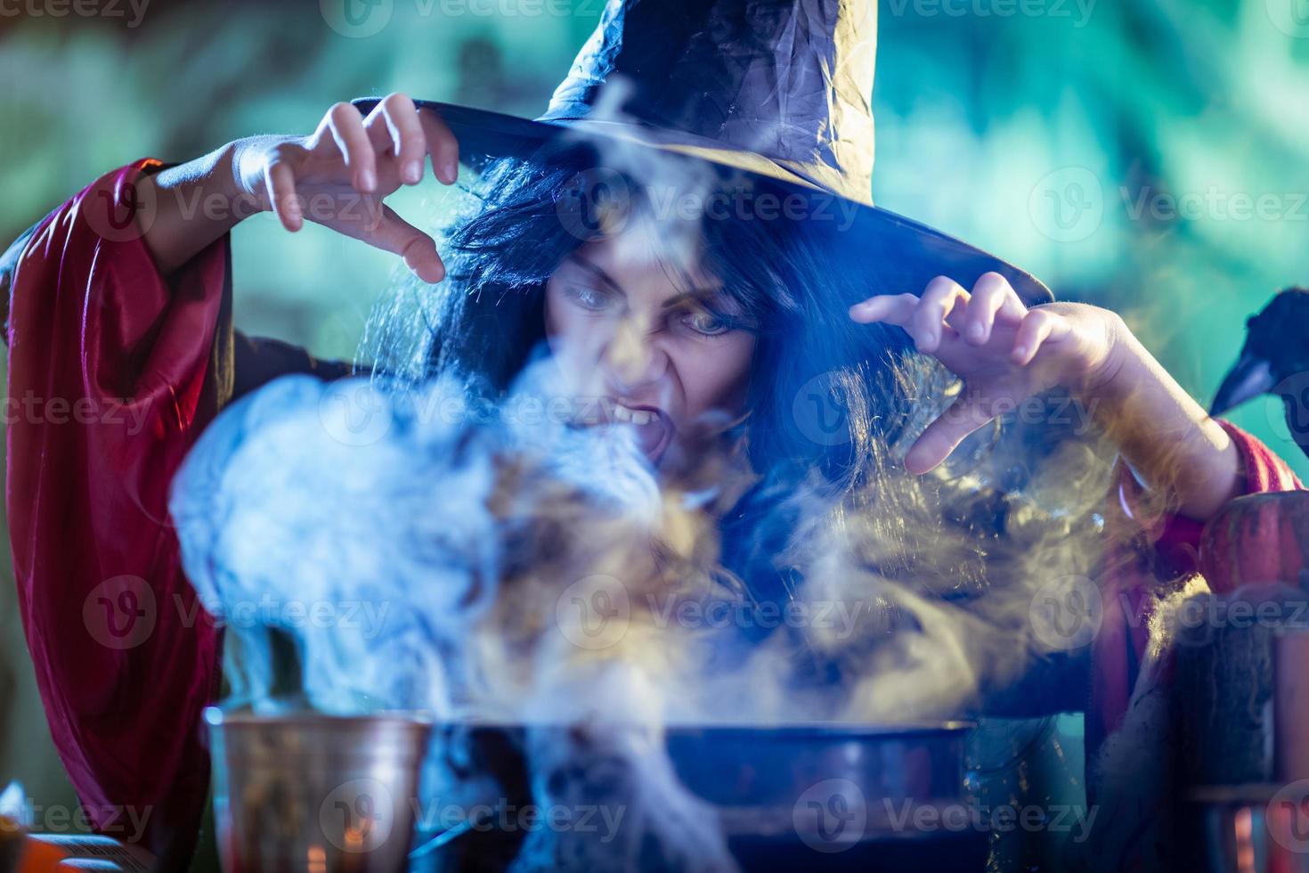 Young Witch Is Cooking With Magic photo