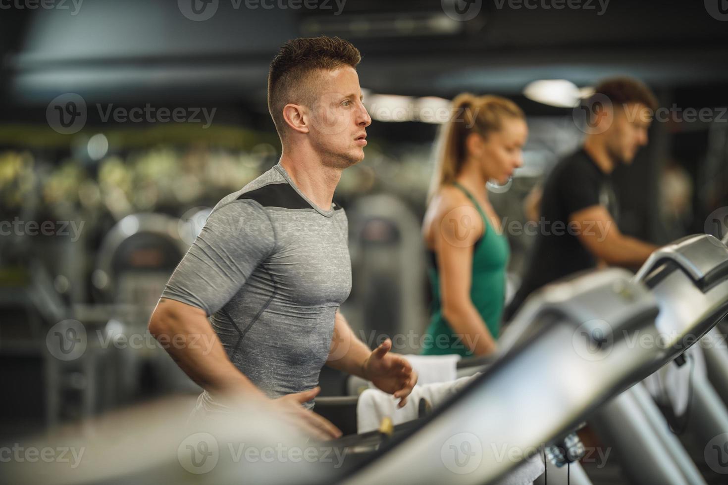 Focussed On His Workout photo