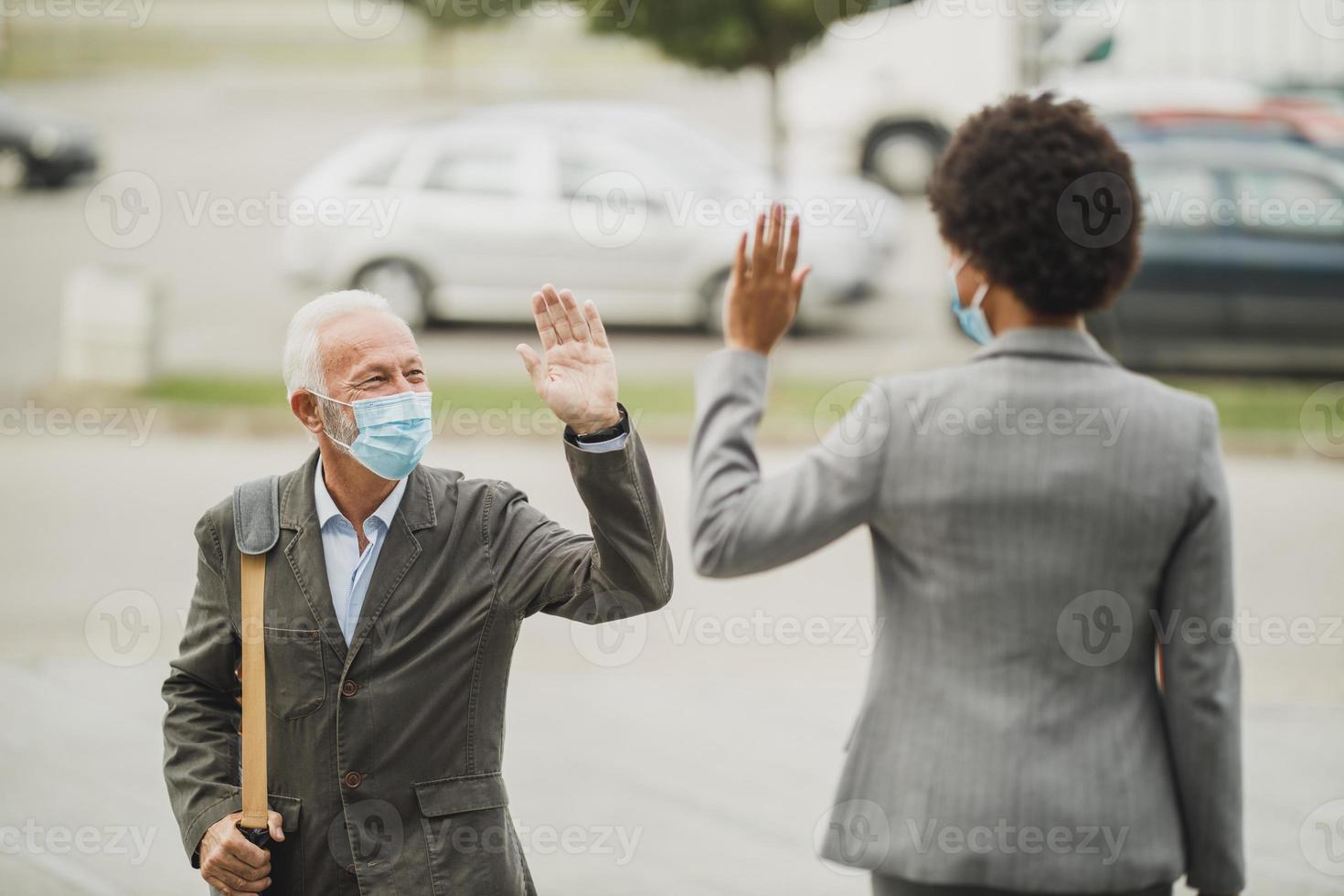 It's A Safer Form Of Greeting photo