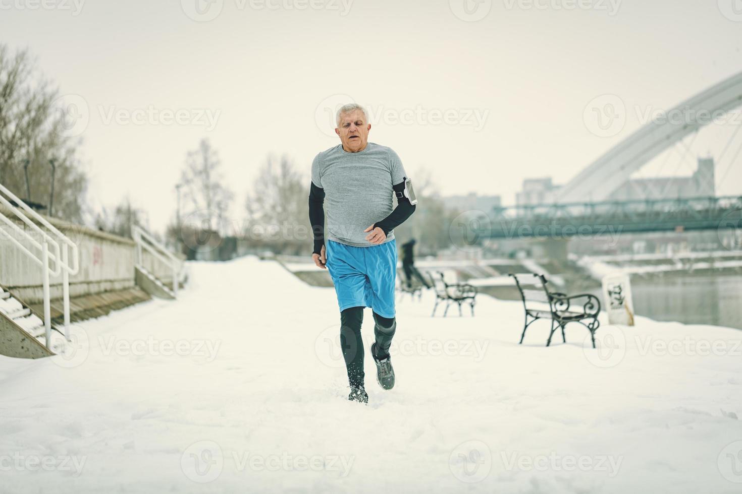 Winter Running view photo