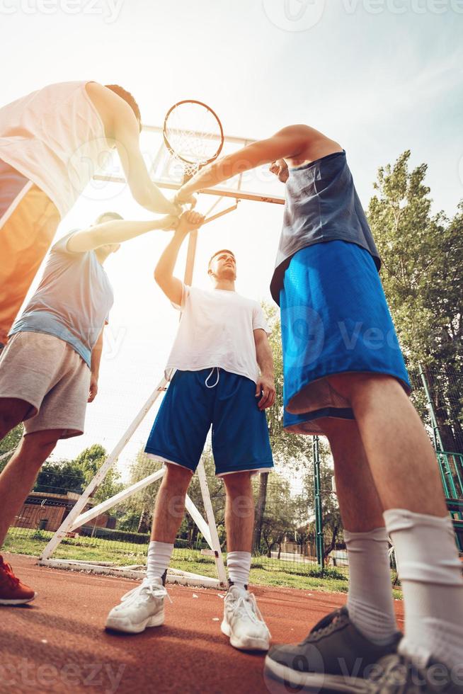 equipo de ensueño de baloncesto foto