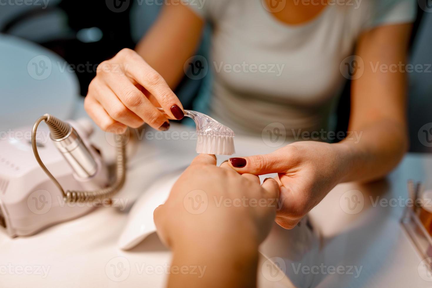 Manicure Process view photo