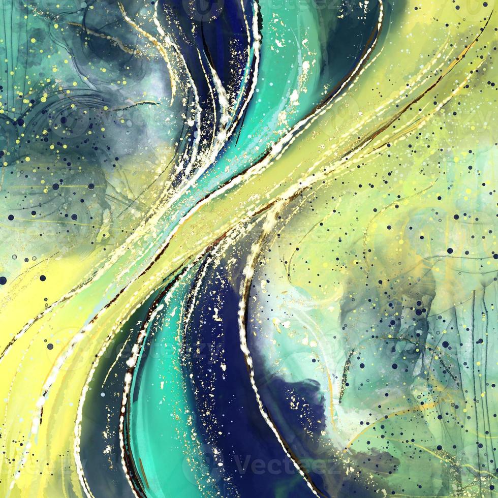 Alcohol ink background photo