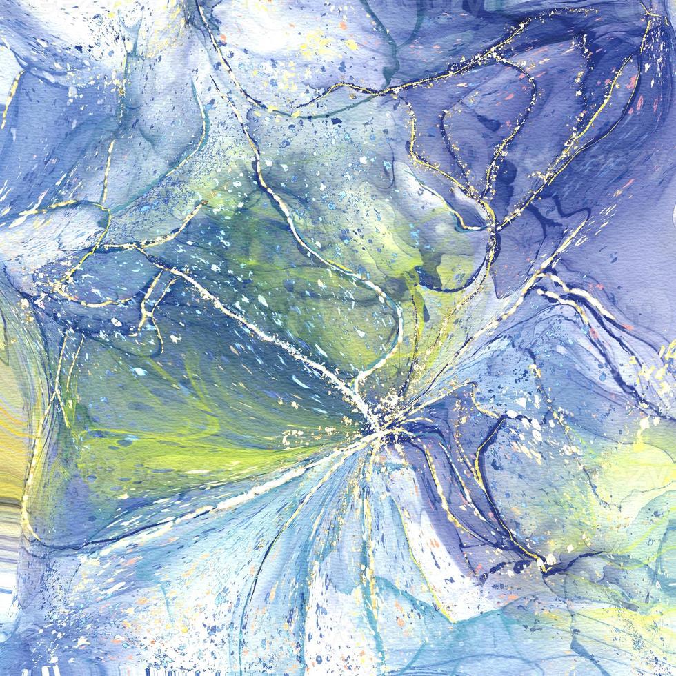 Alcohol ink background photo