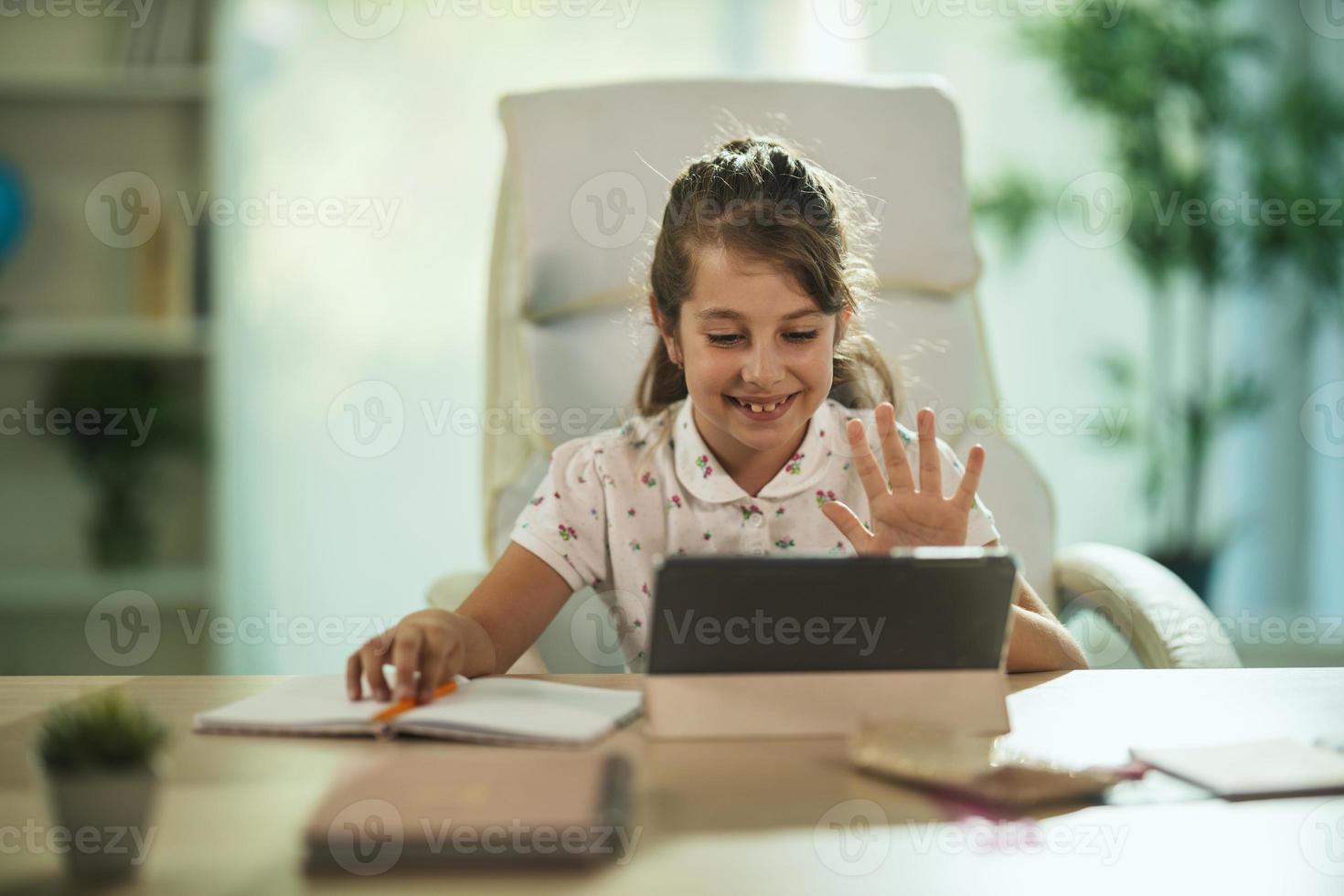 Saying Hello To My Teacher 13880358 Stock Photo at Vecteezy