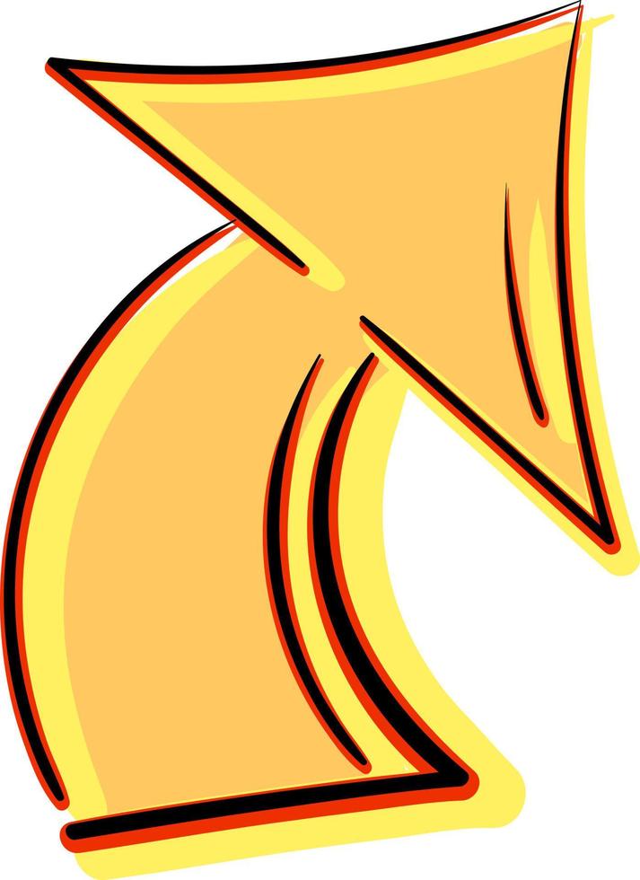 Yellow Arrow Illustration Vector On White Background 13882559 Vector Art At Vecteezy Yellow Arrow Illustration Vector On White Background 13882559 Vector Art At Vecteezy