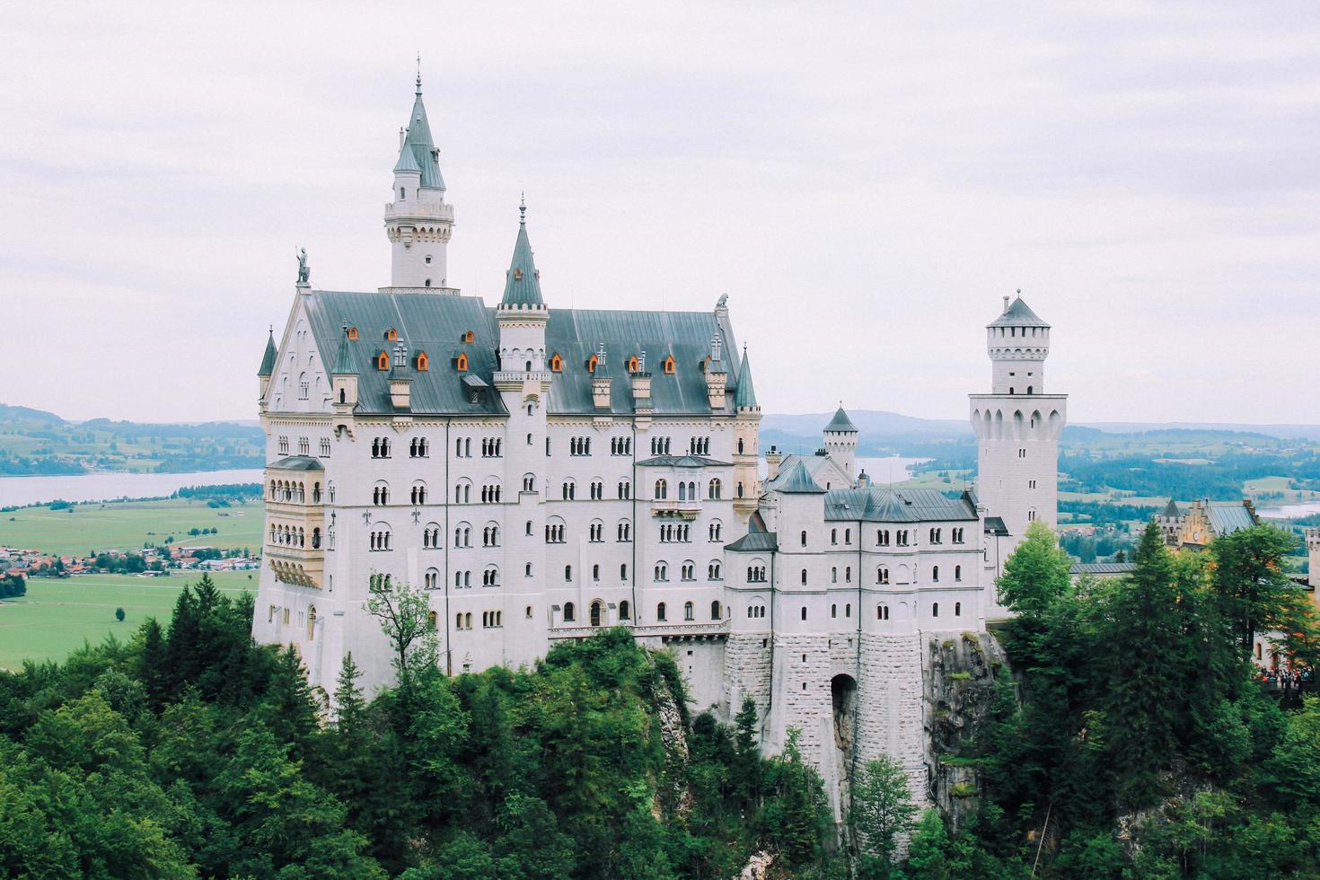 The castle of Neuschwanstein in Bavaria, Germany photo