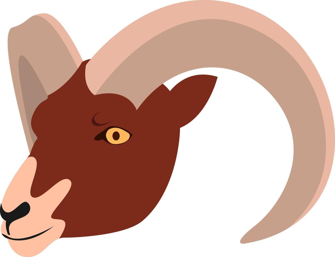 Aries, ilustración, vector sobre fondo blanco.