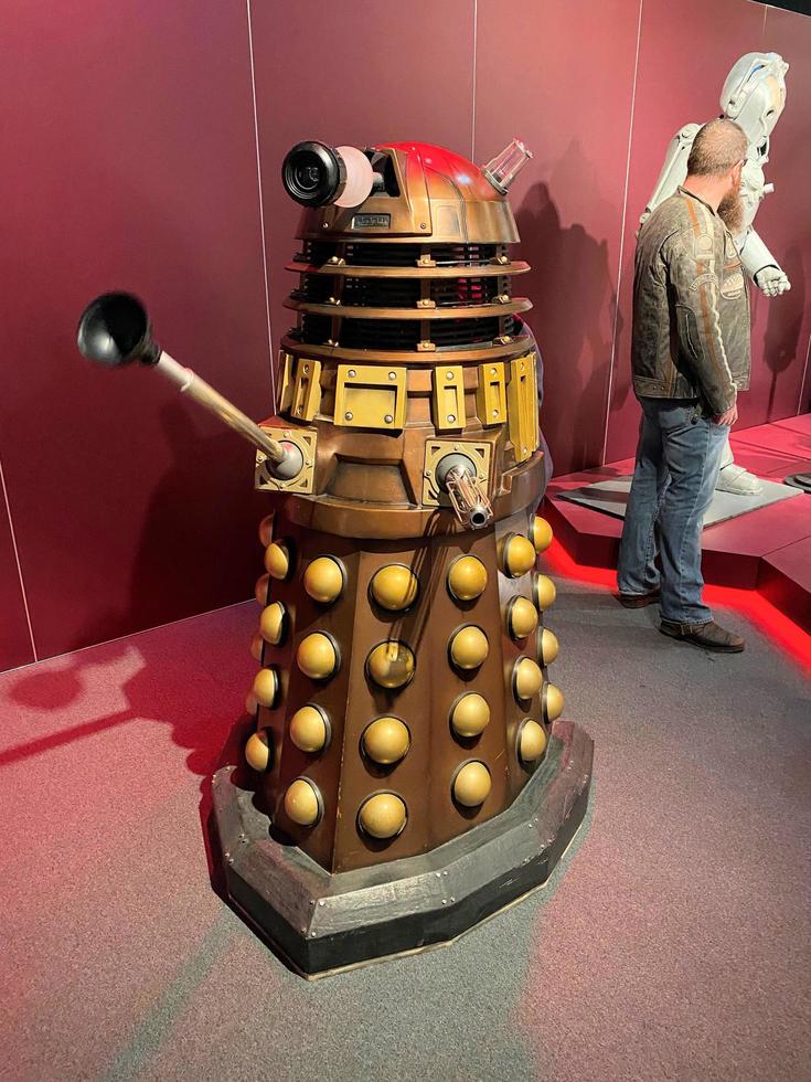 Liverpool in the UK in 2022. A view of the Dr Who Exhibition in Liverpool photo