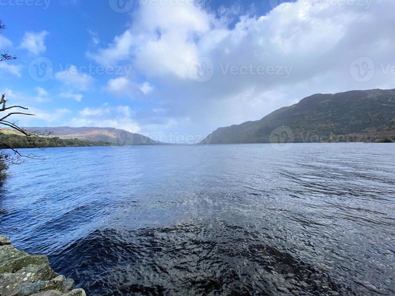 A view of Lake Ullswater in the Lake District photo