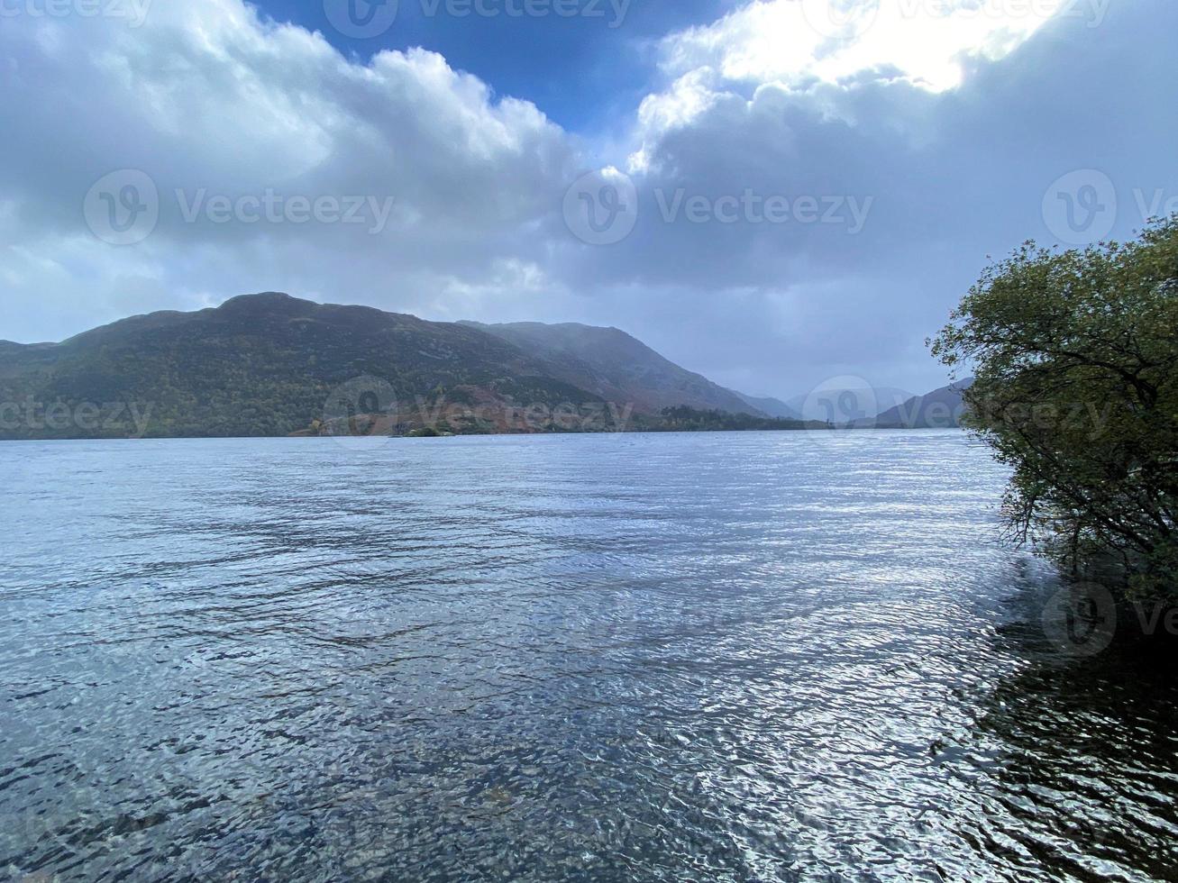 A view of Lake Ullswater in the Lake District photo