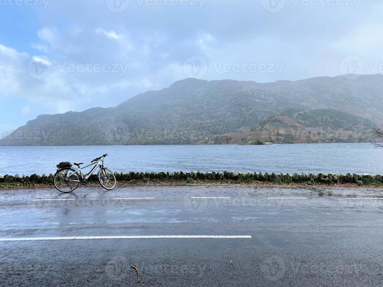 A view of Lake Ullswater in the Lake District photo