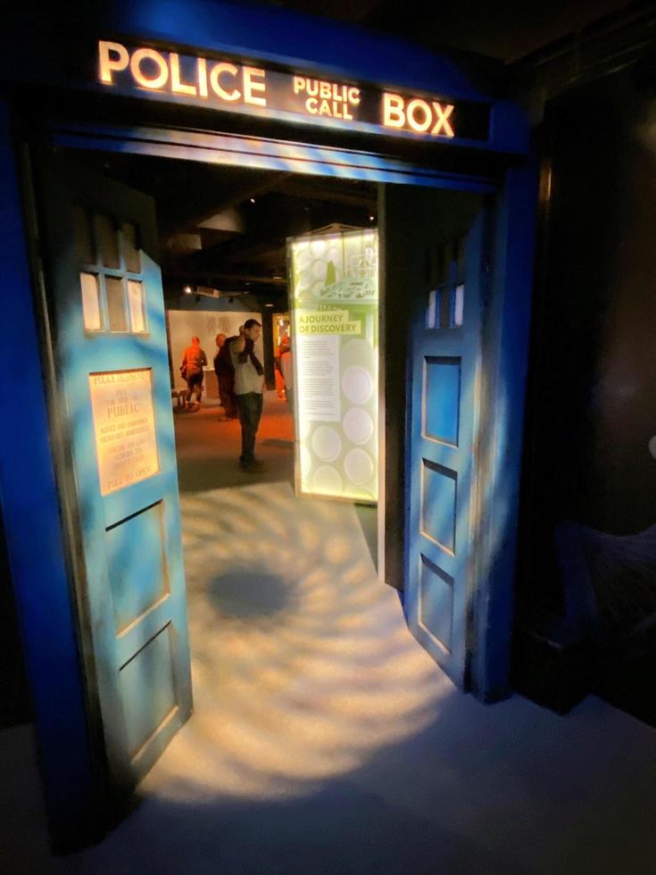 Liverpool in the UK in 2022. A view of the Dr Who Exhibition in Liverpool photo