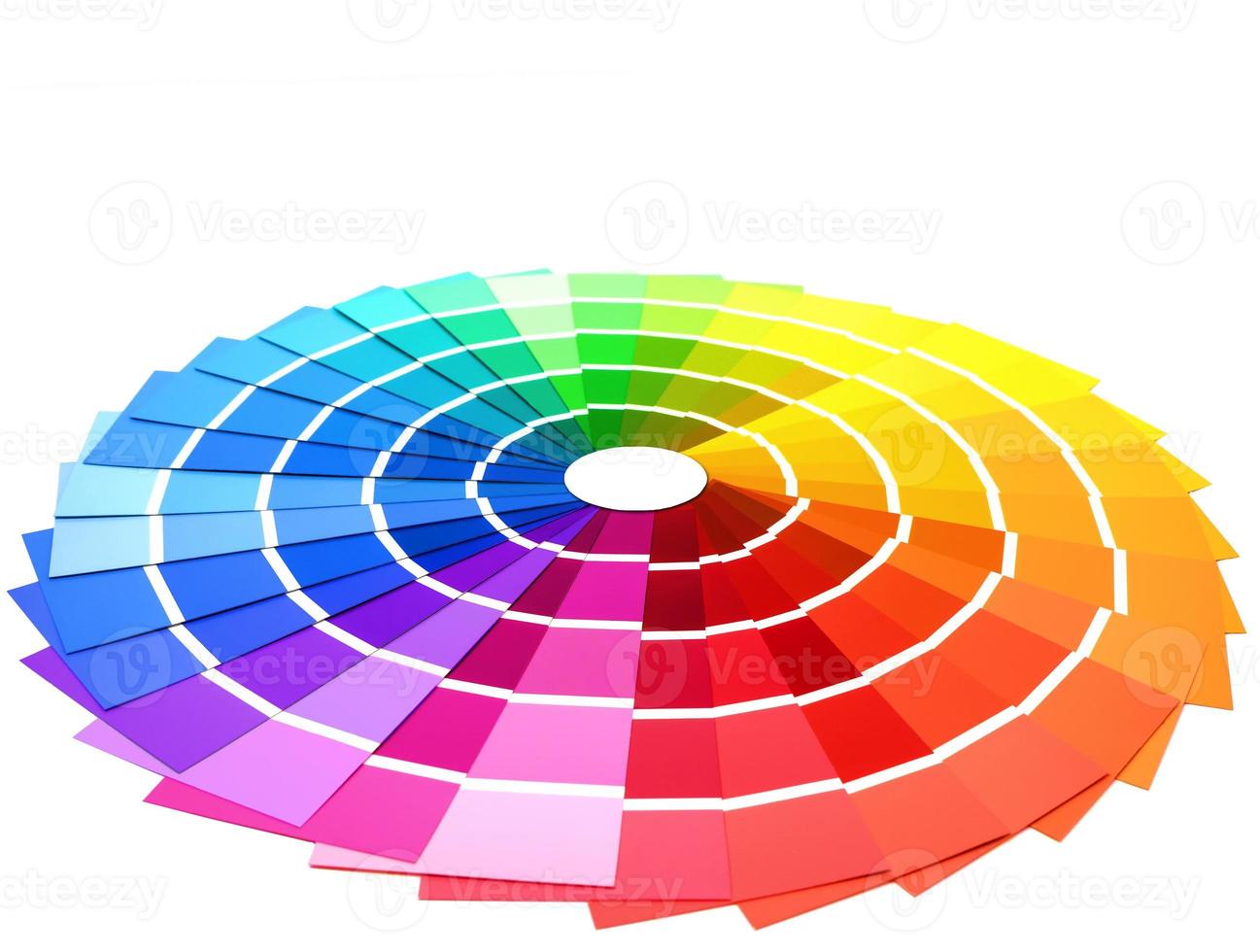 Color card palette, samples for colour definition. Guide of paint