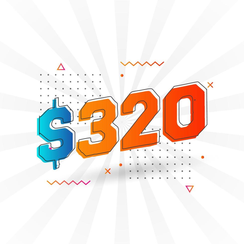 320 Dollar Currency Vector Text Symbol 320 USD United States Dollar 320-dollar-currency-vector-text-symbol-320-usd-united-states-dollar