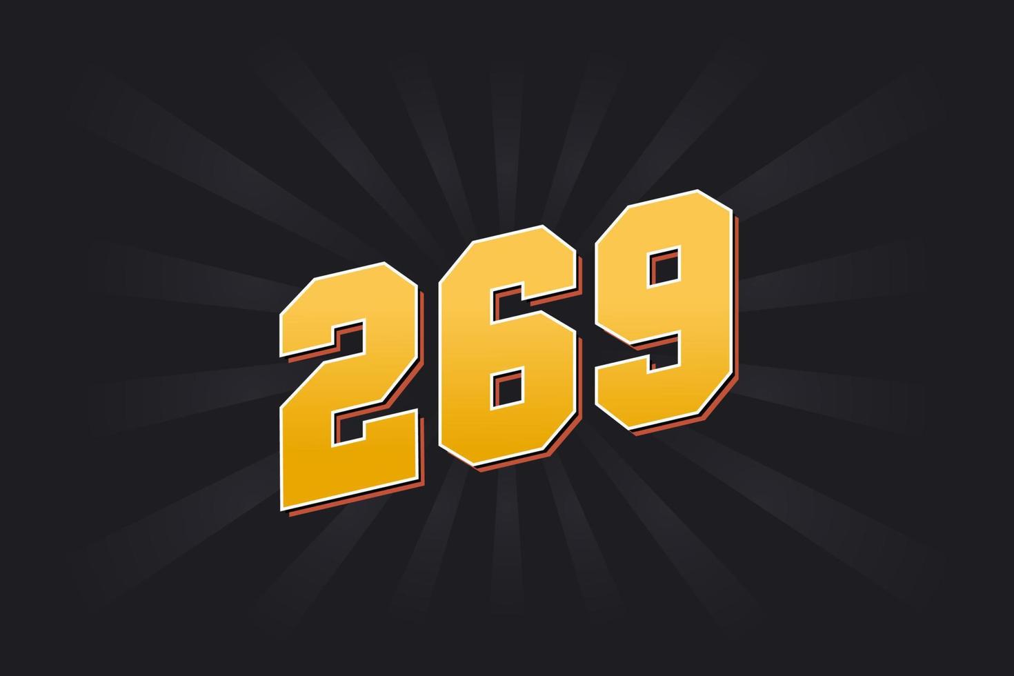 Number 269 Vector Font Alphabet Yellow 269 Number With Black what-does-the-hug-emoji-look-like-on-iphone-14-pro-max-infoupdate