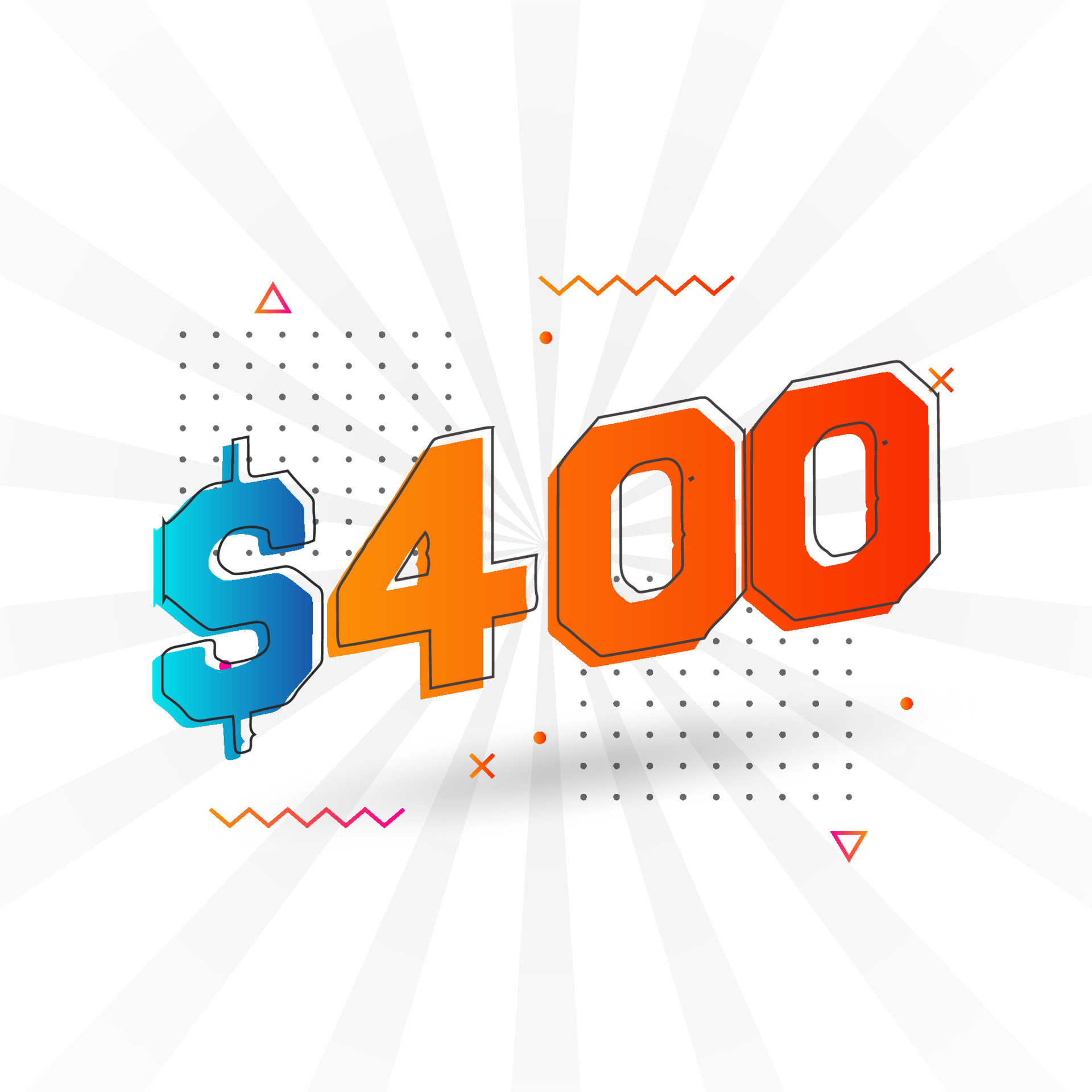 400 Dollar Currency Vector Text Symbol 400 USD United States Dollar 400-dollar-currency-vector-text-symbol-400-usd-united-states-dollar