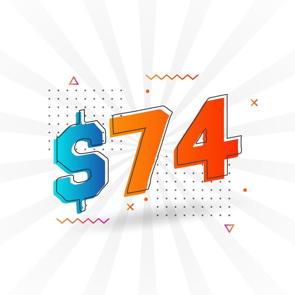 S mbolo De Texto Vectorial De Moneda De 74 D lares 74 Usd D lar De Los s-mbolo-de-texto-vectorial-de-moneda-de-74-d-lares-74-usd-d-lar-de-los