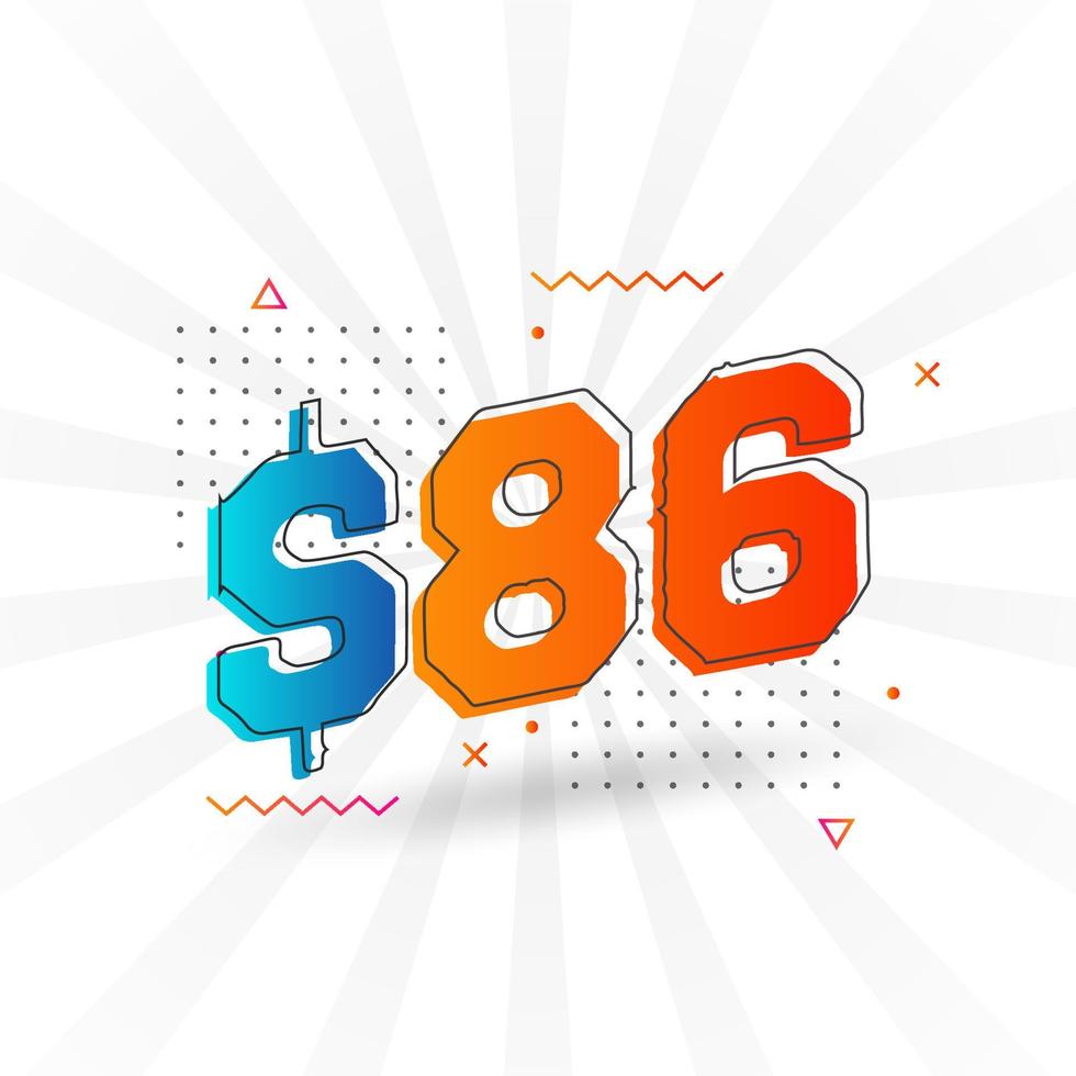 s-mbolo-de-texto-vectorial-de-moneda-de-86-d-lares-86-usd-d-lar-de-los
