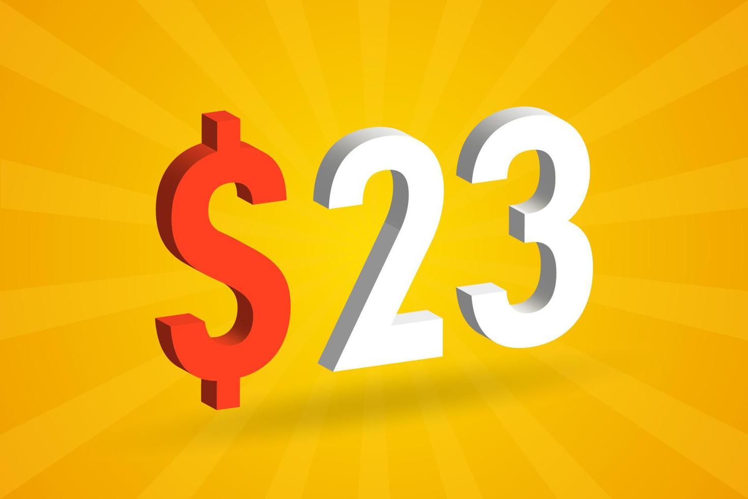 23 USD 3D Text Symbol 23 United State Dollar 3D With Yellow Background 23-usd-3d-text-symbol-23-united-state-dollar-3d-with-yellow-background