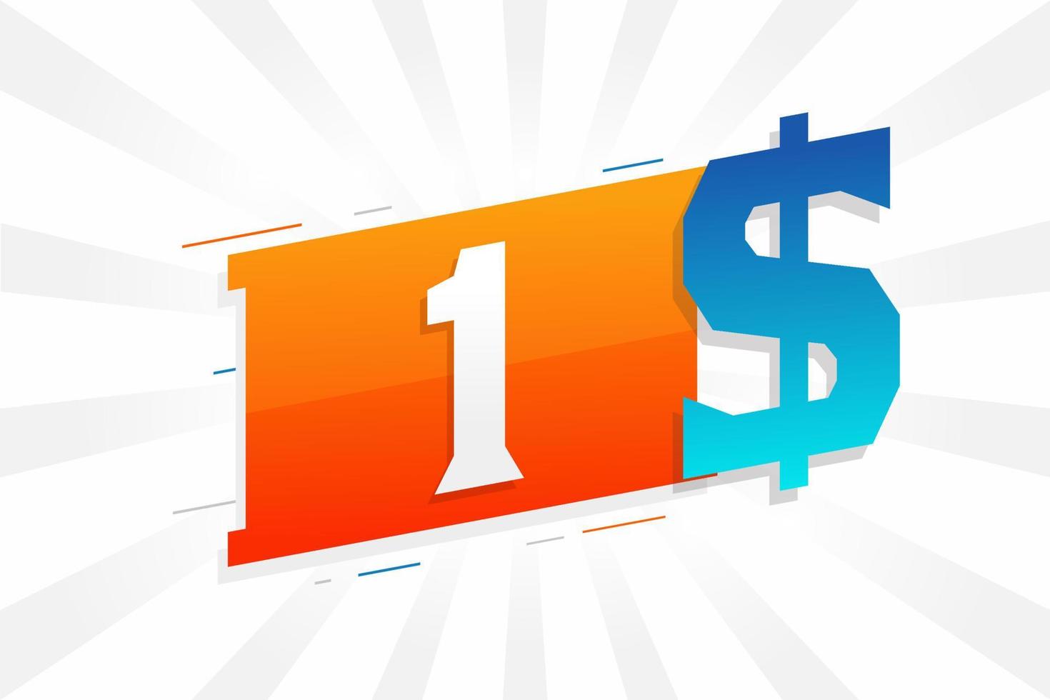 1 Dollar Currency Vector Text Symbol 1 USD United States Dollar 1-dollar-currency-vector-text-symbol-1-usd-united-states-dollar