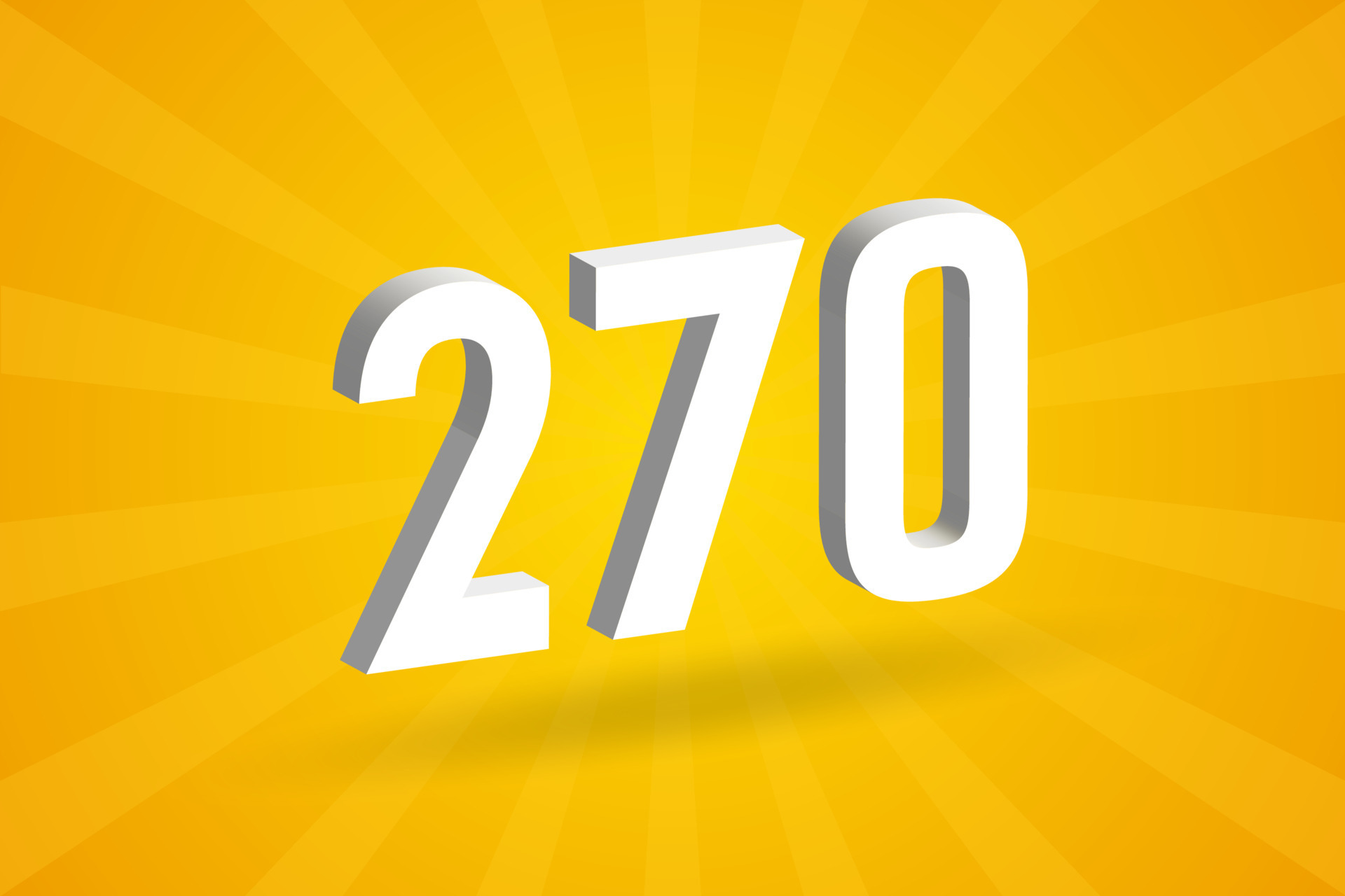 270 colours