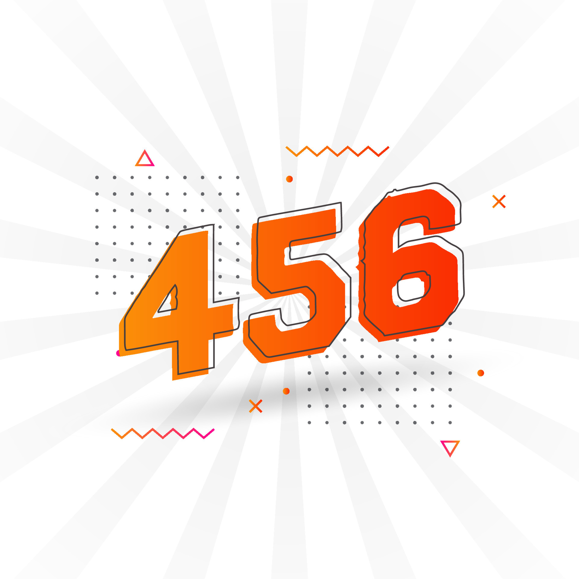 456-number-vector-font-alphabet-number-456-with-decorative-element
