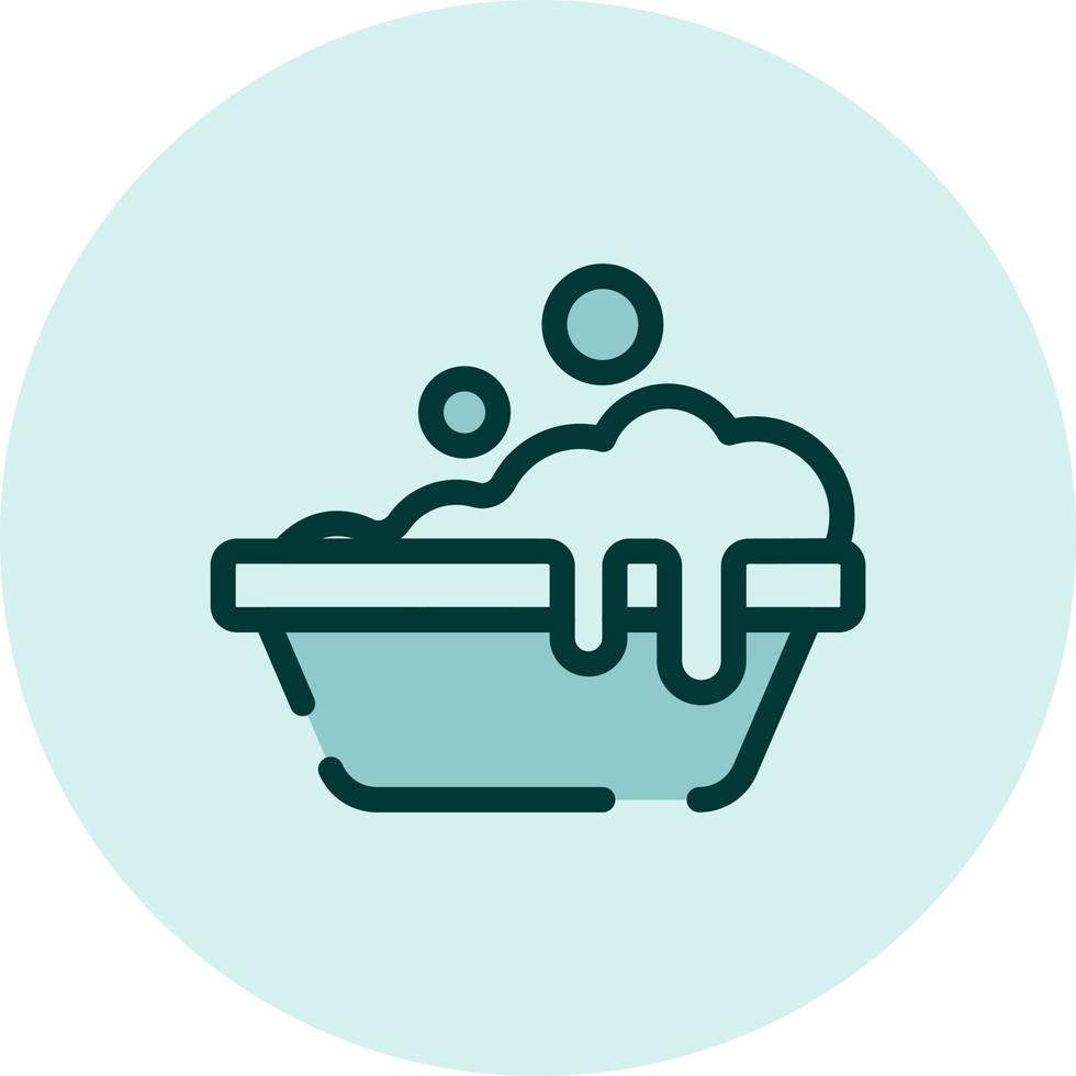 Clean washing, illustration, vector on a white background.