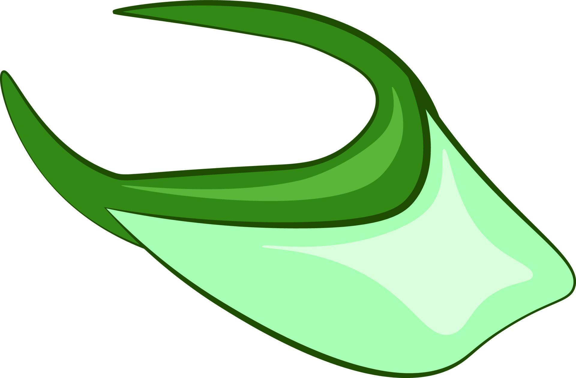 A green visor, vector or color illustration. 13891502 Vector Art at Vecteezy