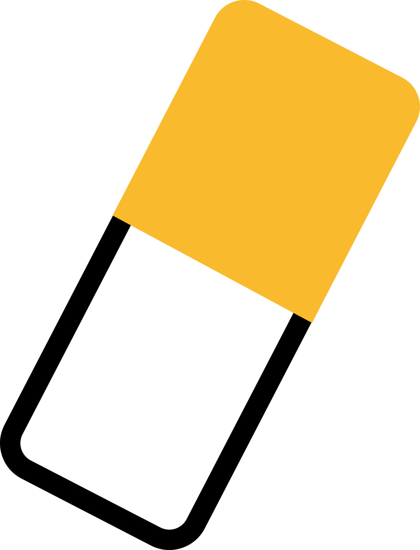 Photo editor eraser, illustration, vector on a white background