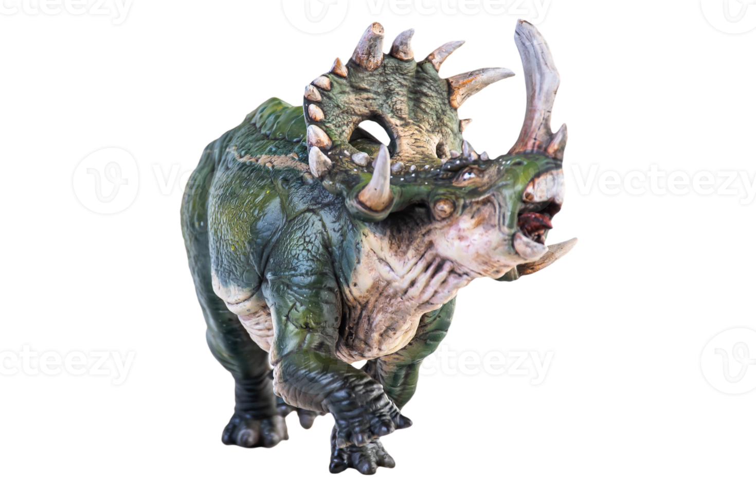 dinosaurio, sinoceratops fondo aislado png