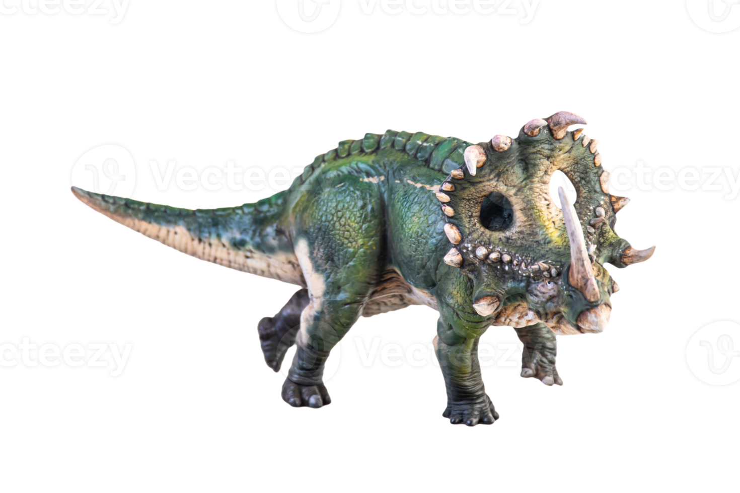 dinosaurier, sinoceratops isolierter hintergrund png