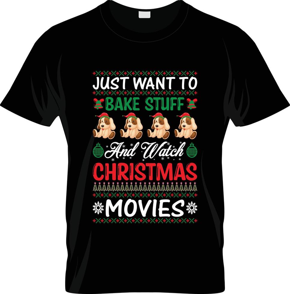 Ugly Christmas t-shirt design, Ugly Christmas t-shirt slogan and apparel design, Ugly Christmas typography, Ugly Christmas vector, Ugly Christmas illustration vector