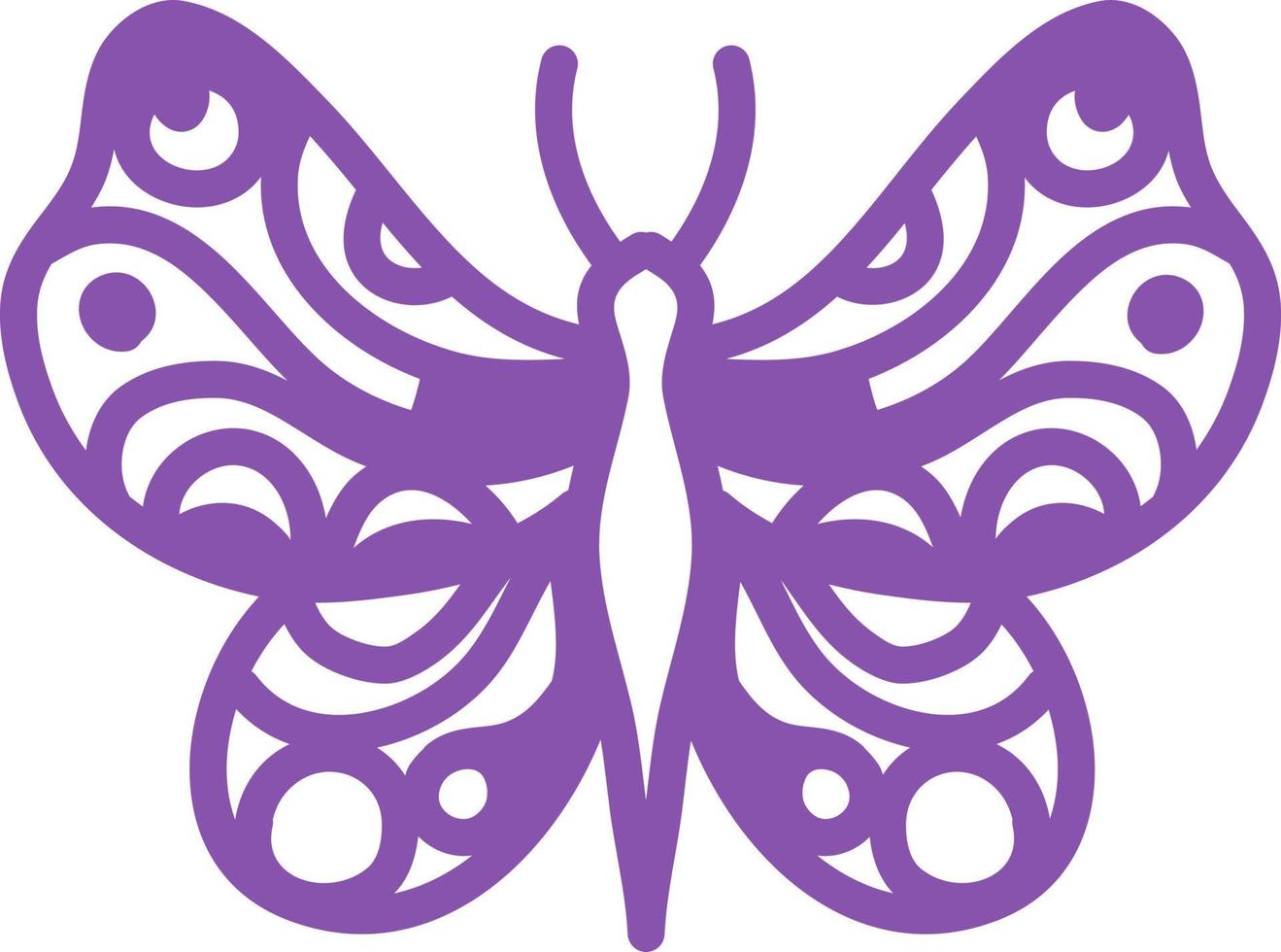 Orange sulphur butterfly, illustration, vector on a white background.