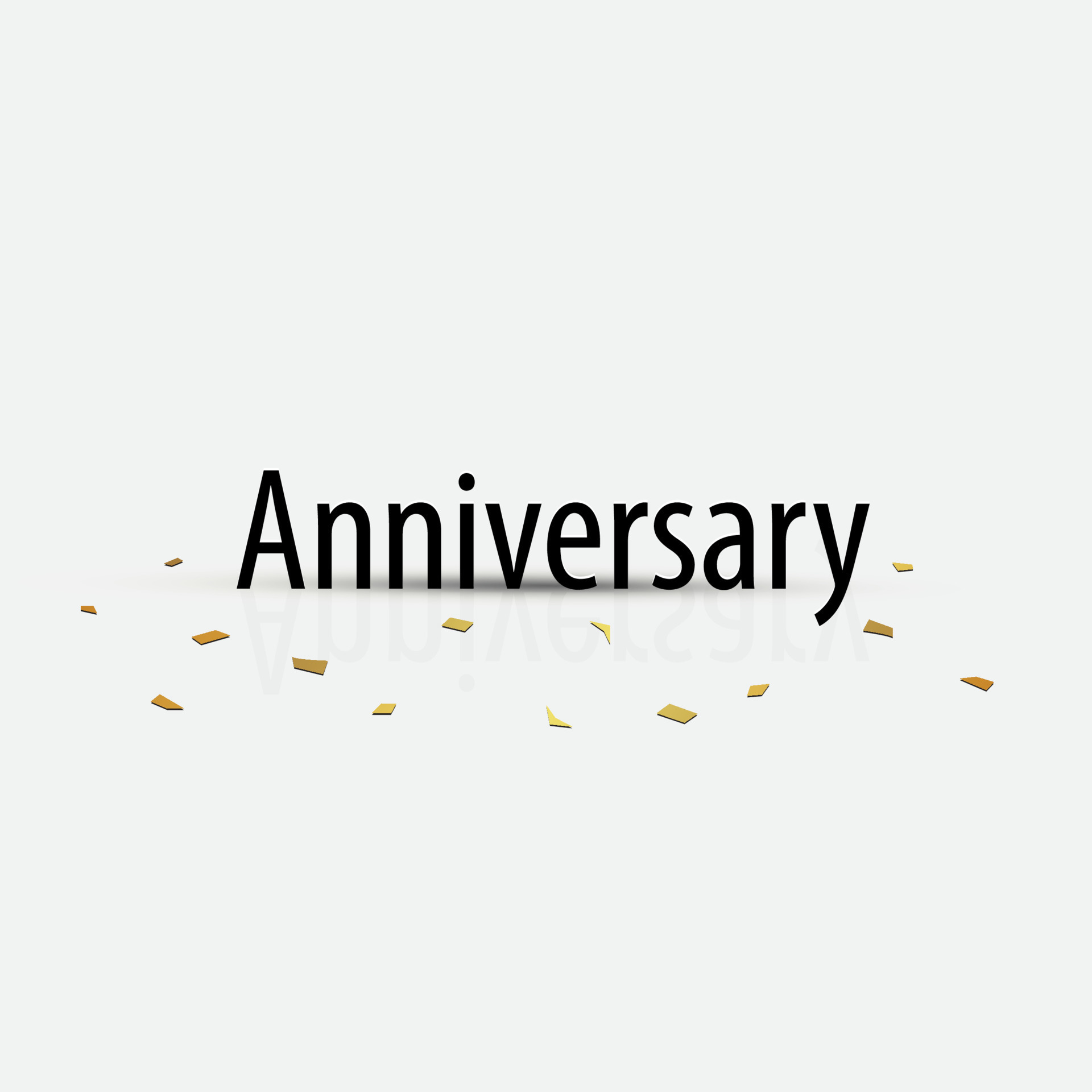 Gold anniversary celebration elegant logo white background 13893210