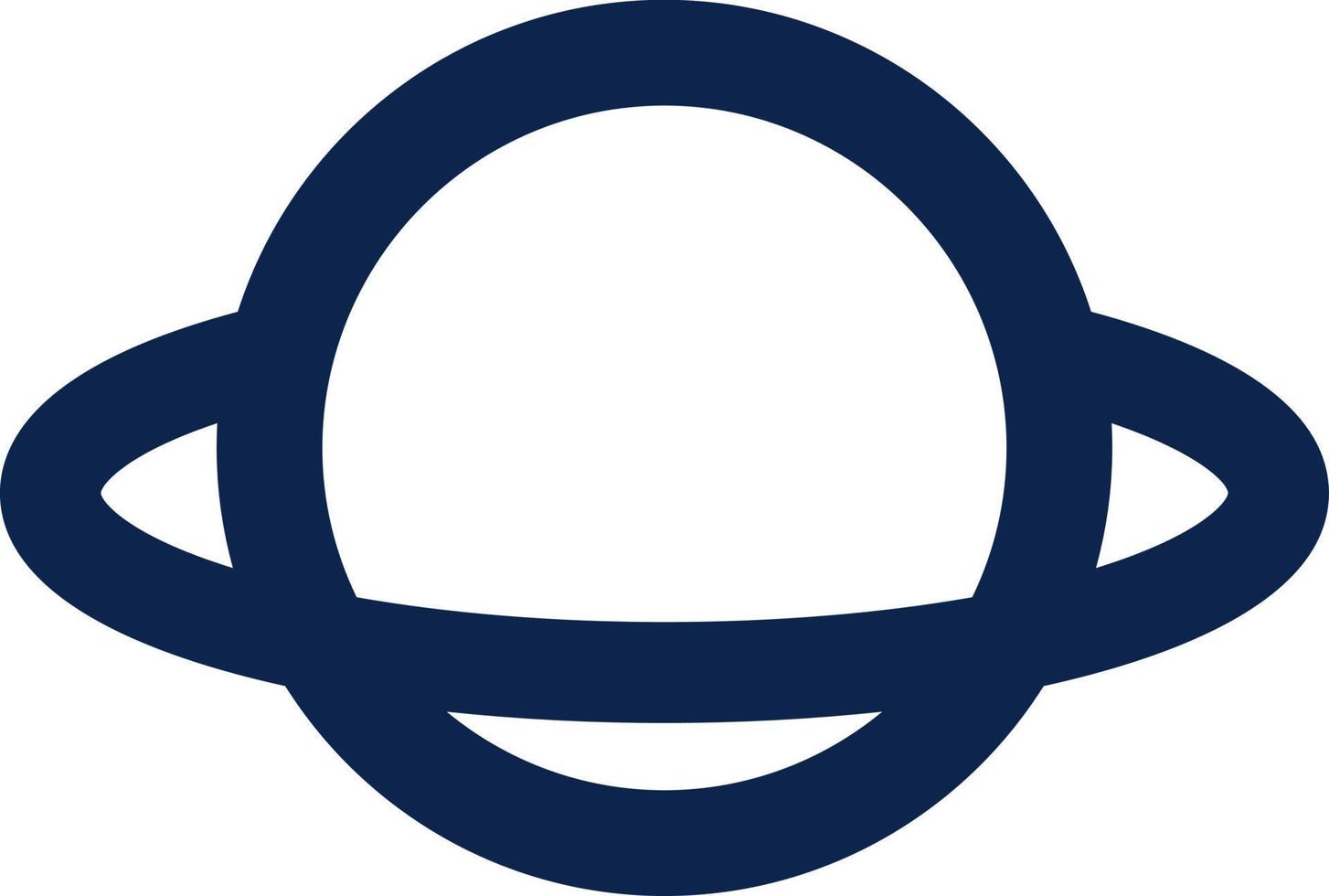 Saturn from the space, illustration, vector, on a white background. vector